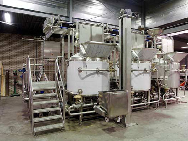 Mayonaise processing line